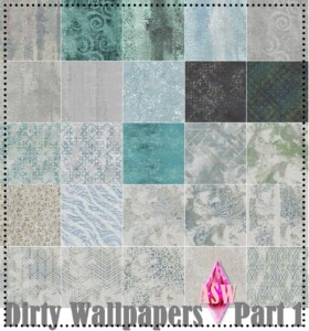 Dirty Wallpapers Part 1 at Annett’s Sims 4 Welt