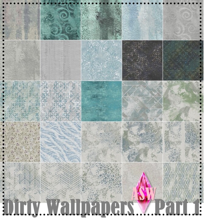 Sims 4 Dirty Wallpapers Part 1 at Annett’s Sims 4 Welt