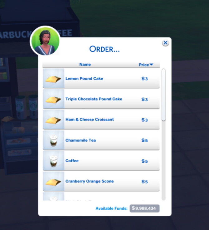 Sims 4 Starbucks   Food Stall Overhaul by QMBiBi at Mod The Sims 4