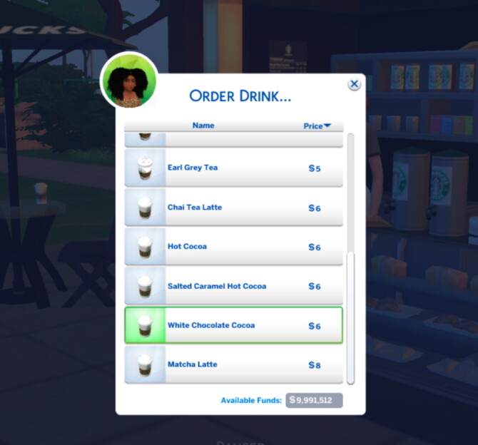 Sims 4 Starbucks   Food Stall Overhaul by QMBiBi at Mod The Sims 4