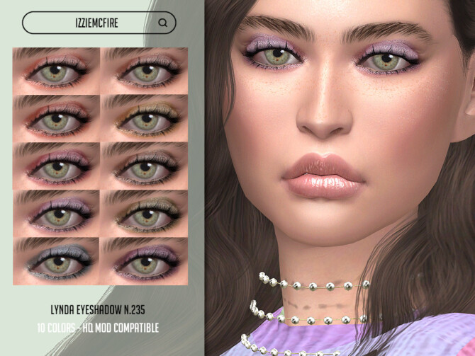 Sims 4 IMF Lynda Eyeshadow N.235 by IzzieMcFire at TSR