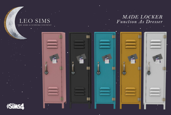 Sims 4 Made Locker at Leo Sims