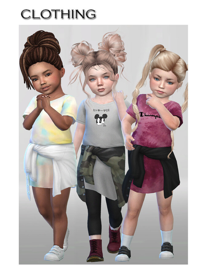 Sims 4 Toddler Fashion Set 7 at ShojoAngel