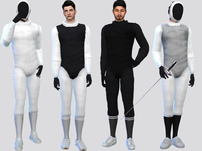 Sims 4 Eskrima Suit by McLayneSims at TSR