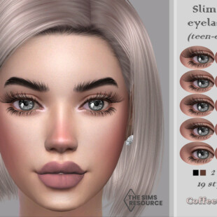 Evelyn Square Hoops by Pralinesims at TSR » Sims 4 Updates