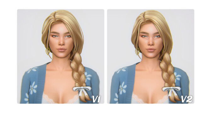 Sims 4 SADIE Hair at SimsTrouble