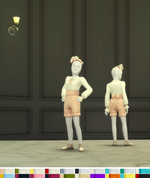Sims 4 Little Lady Suit & Hat at Rusty Nail