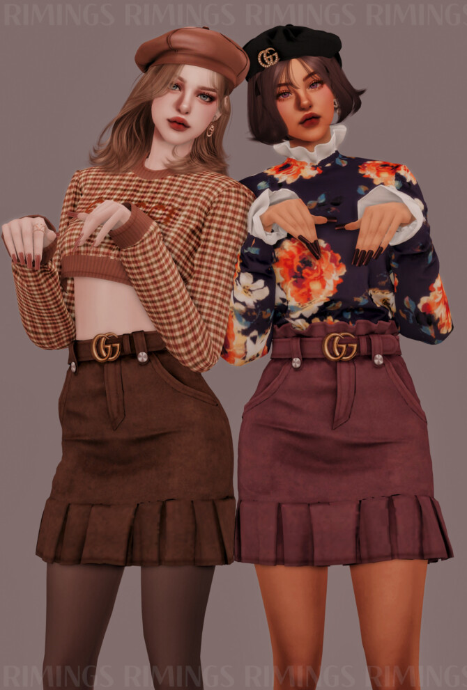 Casual Outfit Set at RIMINGs » Sims 4 Updates