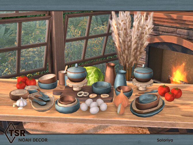 Sims 4 Noah Decor by soloriya at TSR