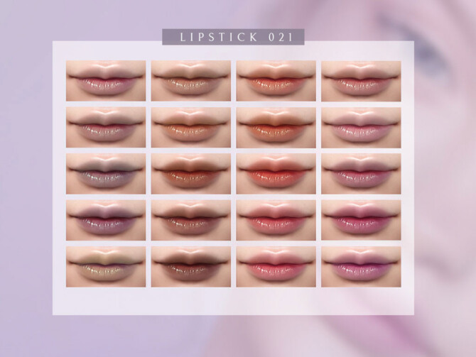 Sims 4 Lipstick 021 at Lutessa