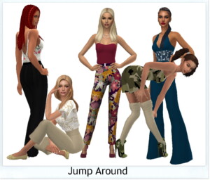 Jumpsuits and romper at Sims4Sue