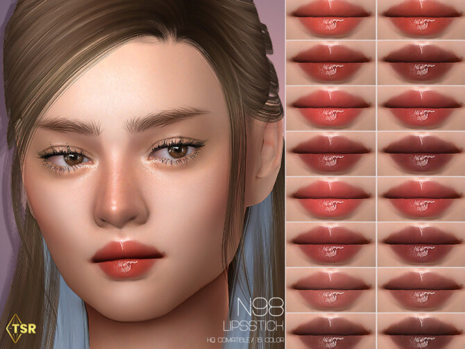 Sims 4 LMCS N98 Lipstick by Lisaminicatsims at TSR