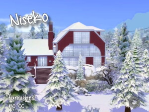 Niseko house by Oldbox at All 4 Sims
