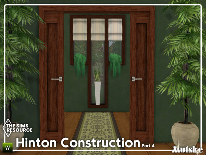 Sims 4 Hinton Construction Set Part 4 by mutske at TSR