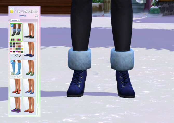 Sims 4 Winter Boots at My Stuff Origin