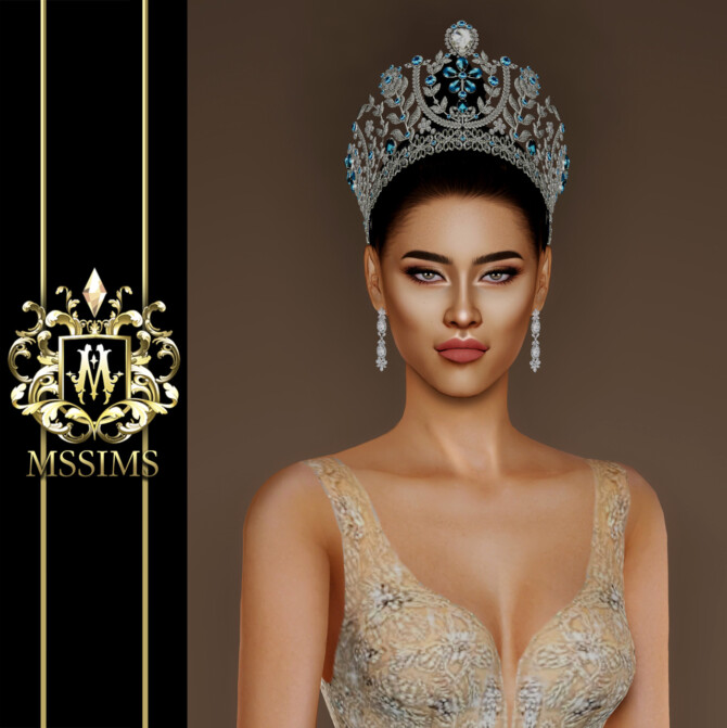 Sims 4 MISS SUPRANATIONAL CROWN at MSSIMS