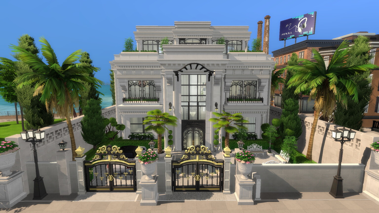 Neoclassic Mansion By Plumbobkingdom At Mod The Sims 4 Sims 4 Updates