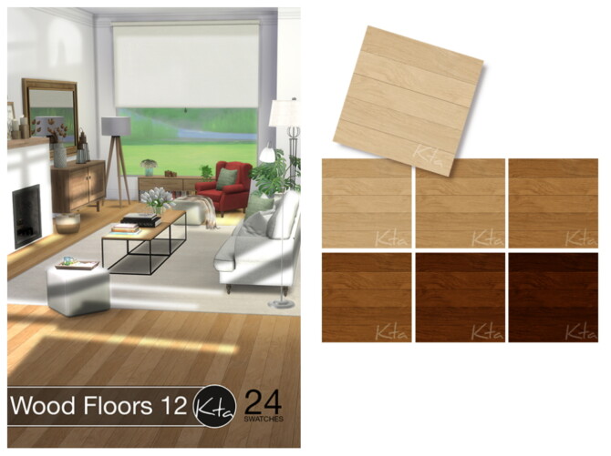 Sims 4 Wood Floors 12 at Ktasims