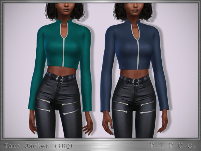 Sims 4 Tara Jacket by Pipco at TSR