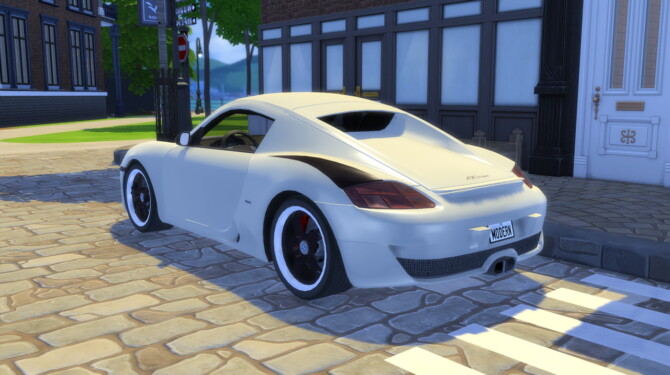 Sims 4 2010 RUF RK Coupe at Modern Crafter CC