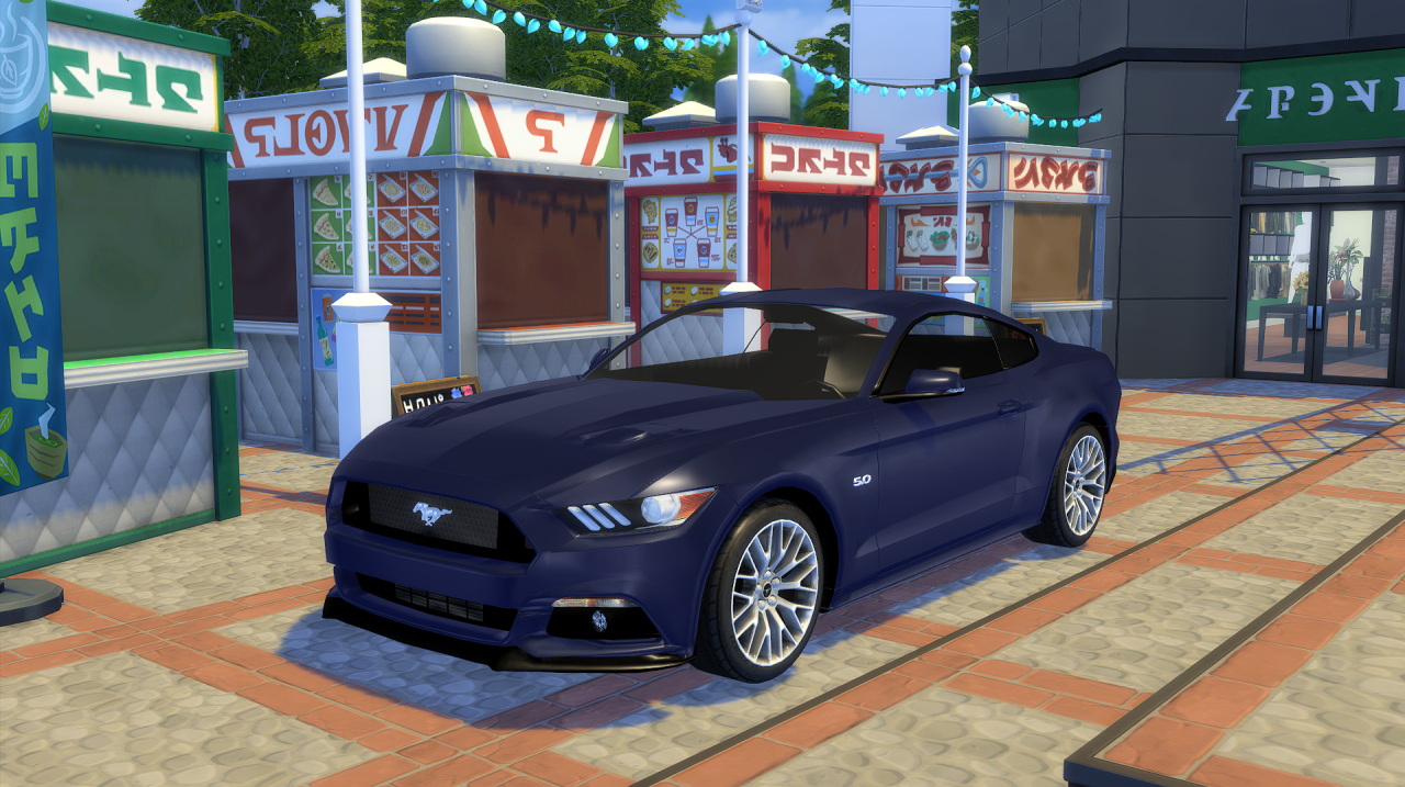 2015 Ford Mustang GT at Modern Crafter CC » Sims 4 Updates