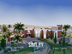 Mega Mansion by SIMSBYLINEA at TSR