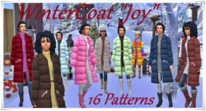 Winter Coat Joy at Birksches Sims Blog