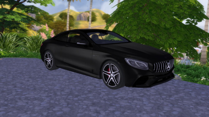 Sims 4 2020 Mercedes Benz S63 AMG Coupe at Modern Crafter CC
