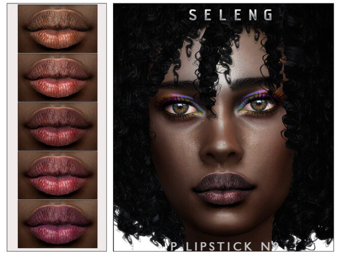 Sims 4 P Lipstick N9 by Seleng at TSR