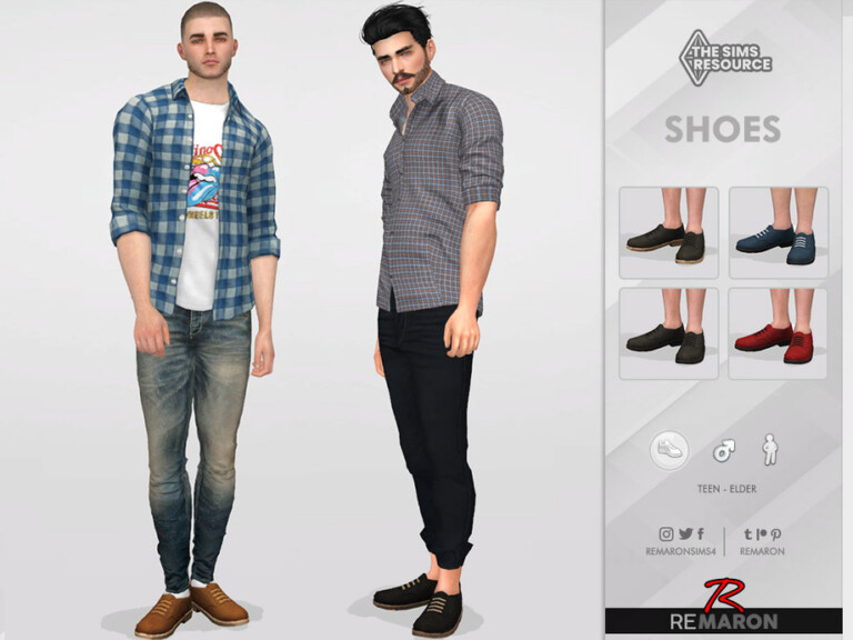 Sims 4 Shoes For Males Downloads Sims 4 Updates Page 3 Of 61