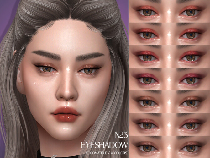 Sims 4 LMCS Eyeshadow N23 by Lisaminicatsims at TSR