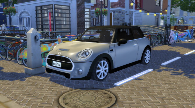 Sims 4 2015 MINI Cooper at Modern Crafter CC