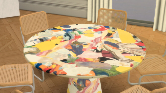 Sims 4 MELTING POT TABLE at Meinkatz Creations