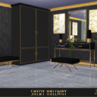 Shery Hallway At Diana Sims 4