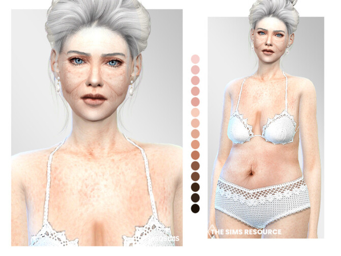Sims 4 Edith Skin by MSQSIMS at TSR