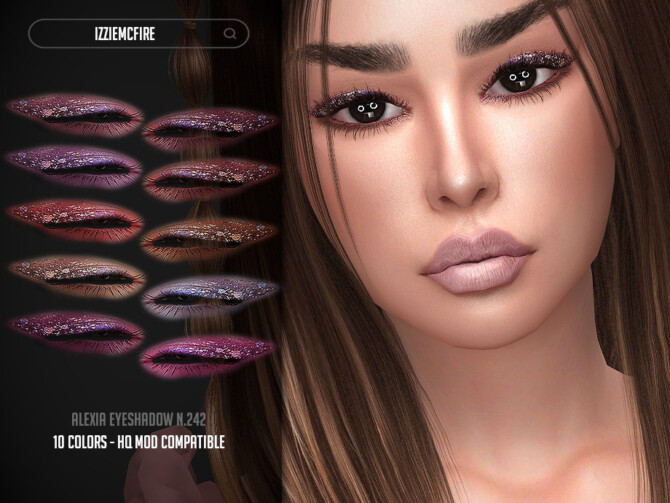 Sims 4 IMF Alexia Eyeshadow N.242 by IzzieMcFire at TSR