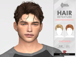 TO0708 Hair Retexture by remaron at TSR