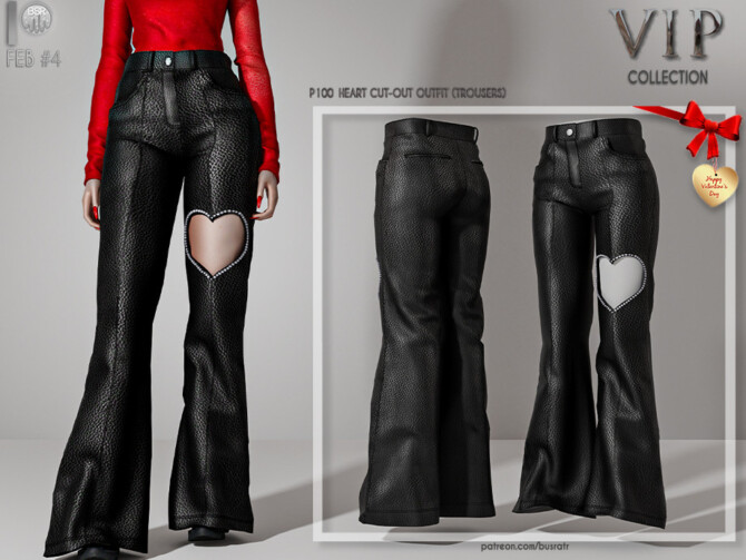 Sims 4 HEART CUT OUT OUTFIT P100 by busra tr at TSR