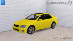 2003 Lexus IS 300 at Modern Crafter CC