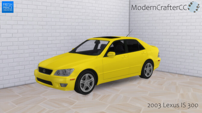 Sims 4 2003 Lexus IS 300 at Modern Crafter CC