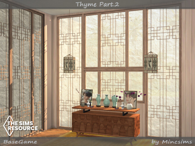 Sims 4 Thyme Doors and Windows Part.2 by Mincsims at TSR