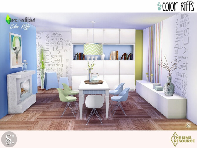 Sims 4 Color Riffs [web transfer] by SIMcredible! at TSR