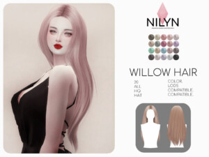 WILLOW HAIR by Nilyn at TSR