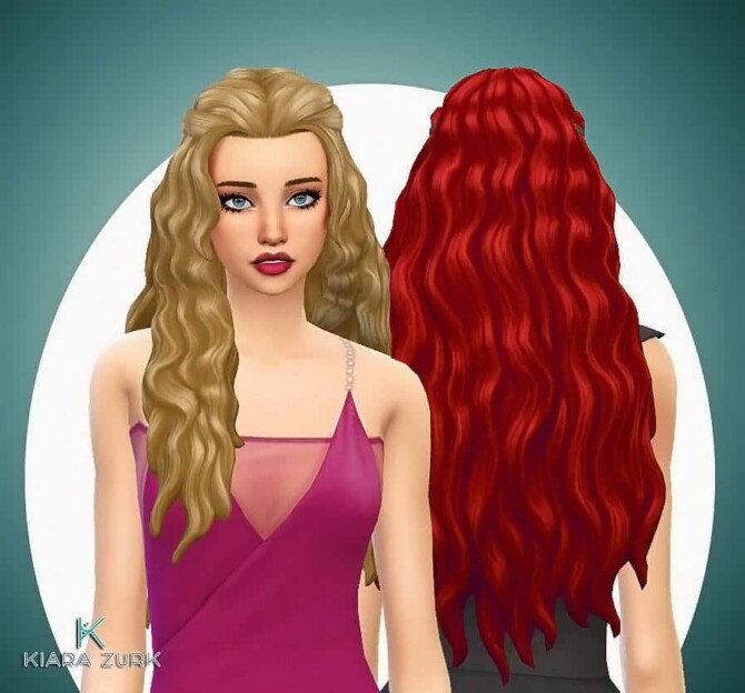 Sims 4 Amanda Hairstyle at My Stuff Origin