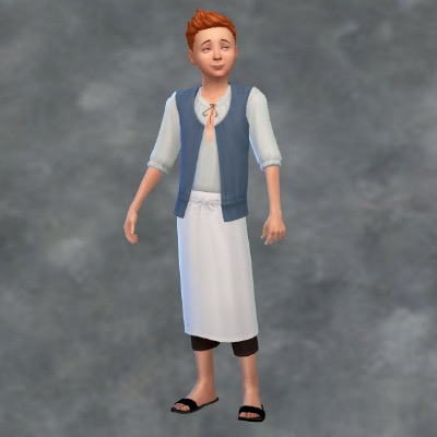 Sims 4 Baker Outfit at Medieval Sim Tailor