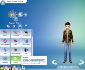 Studious Trait by BosseladyTV at Mod The Sims 4