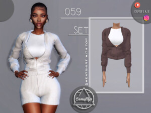 SET 059 – Sweatshirt with a Top by Camuflaje at TSR