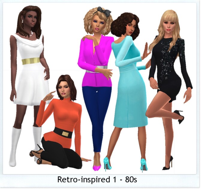 Sims 4 RETRO INSPIRED 1 at Sims4Sue