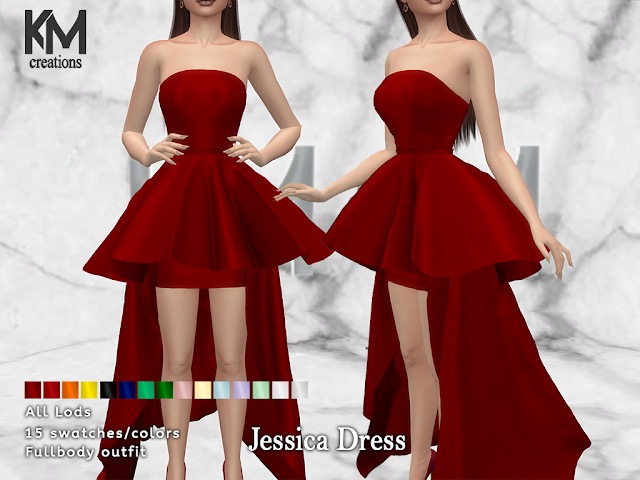 Sims 4 Jessica Dress at KM