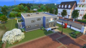 Pawstone Vet Clinic no cc by Barenziah at Mod The Sims 4